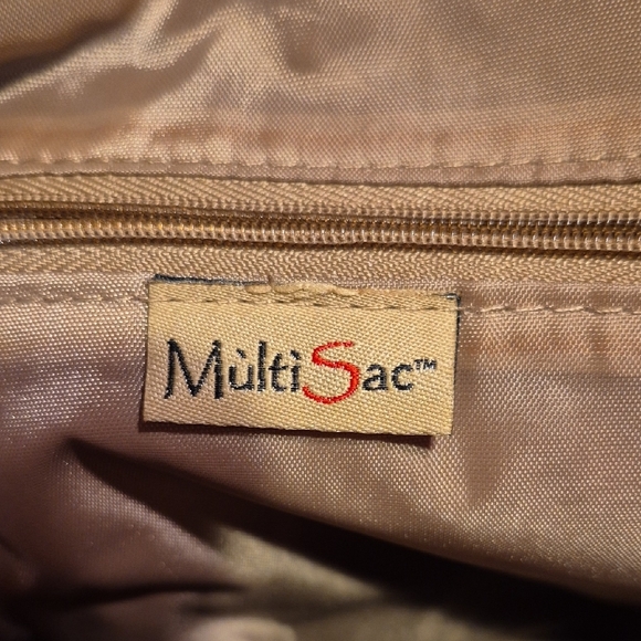 MultiSac Yellow Checkered Backpack - Picture 3 of 7